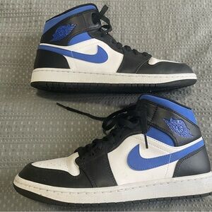 Jordan Men’s Air 1 Mid 554724 140 Shoes 10